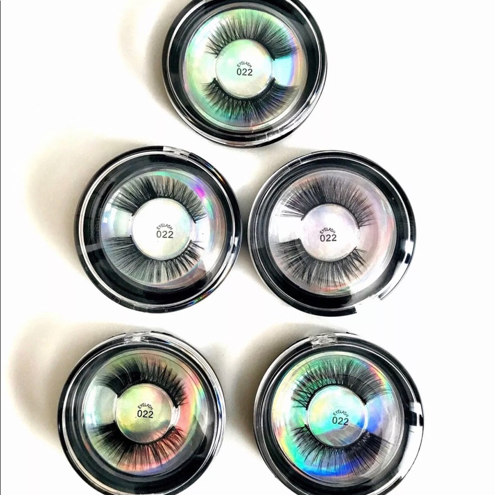 5 Pairs 3D Silk Mink Lashes (New)